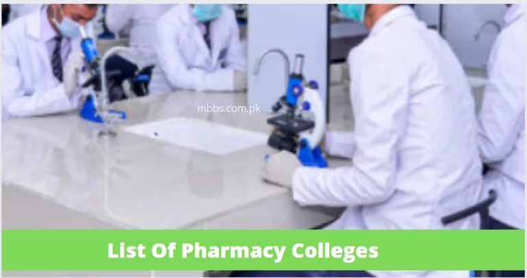 List of Pharmacy Colleges in Pakistan 2026 [Pharm-D Public & Private]