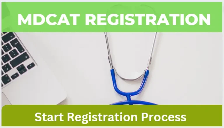 MDCAT Registration 2026 [Guideliness]