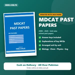 MDCAT Past Papers 2008-2026 Book (Unit-Wise Solved)
